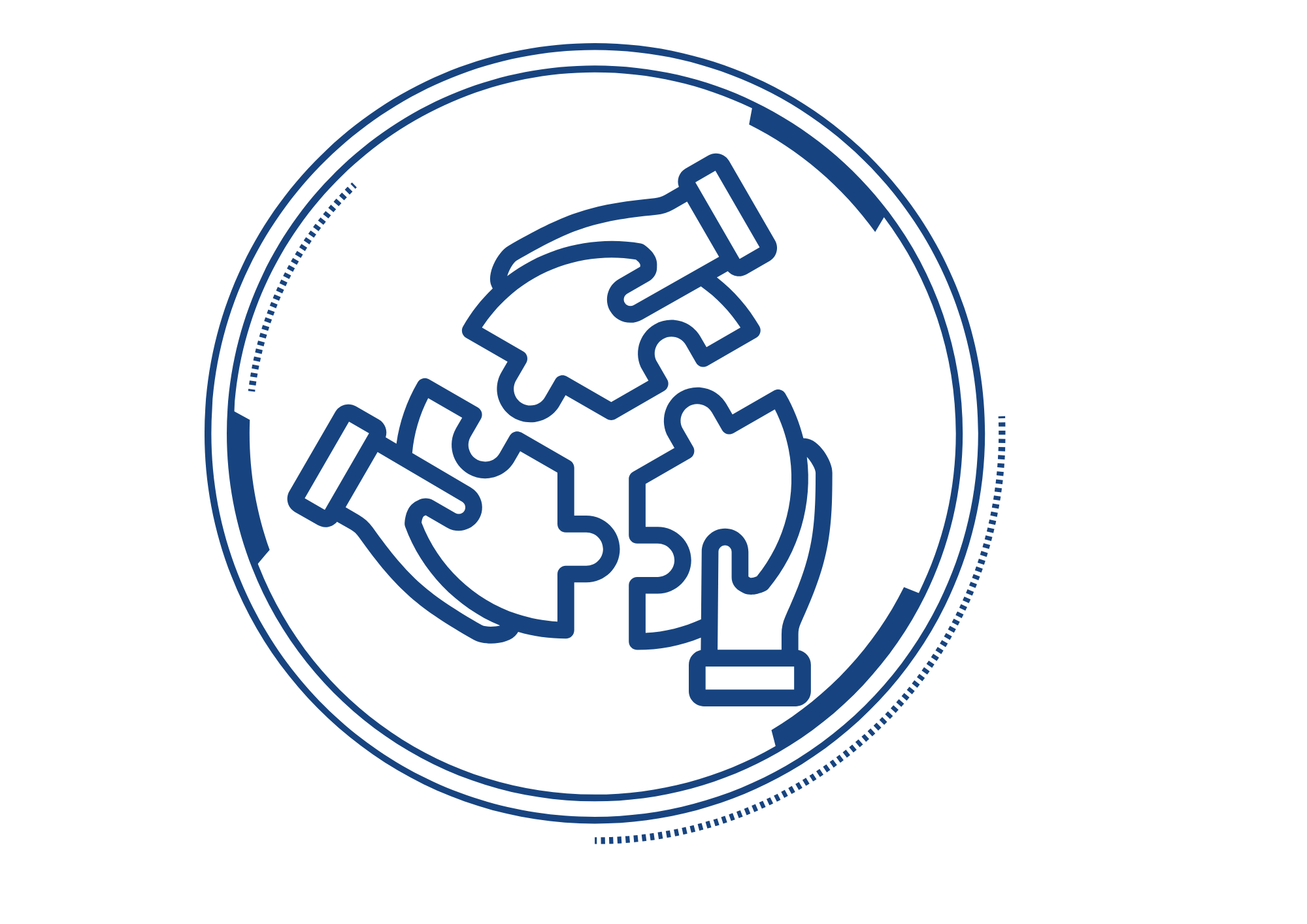 Blue corporate business flyer - 4